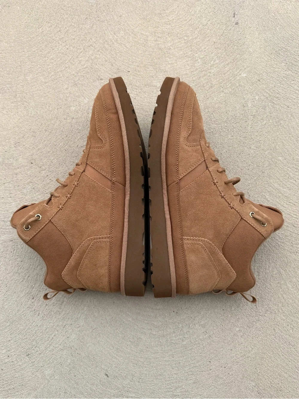NEW! UGG Men's Highland Hi Heritage Sneaker Boots Size 13 Brown Chestnut 896917